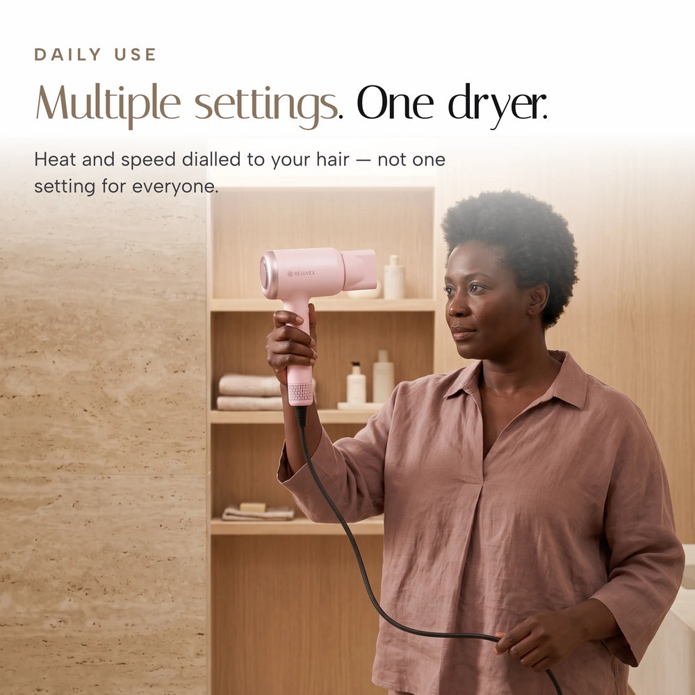 High Speed Hair Dryer — in-use