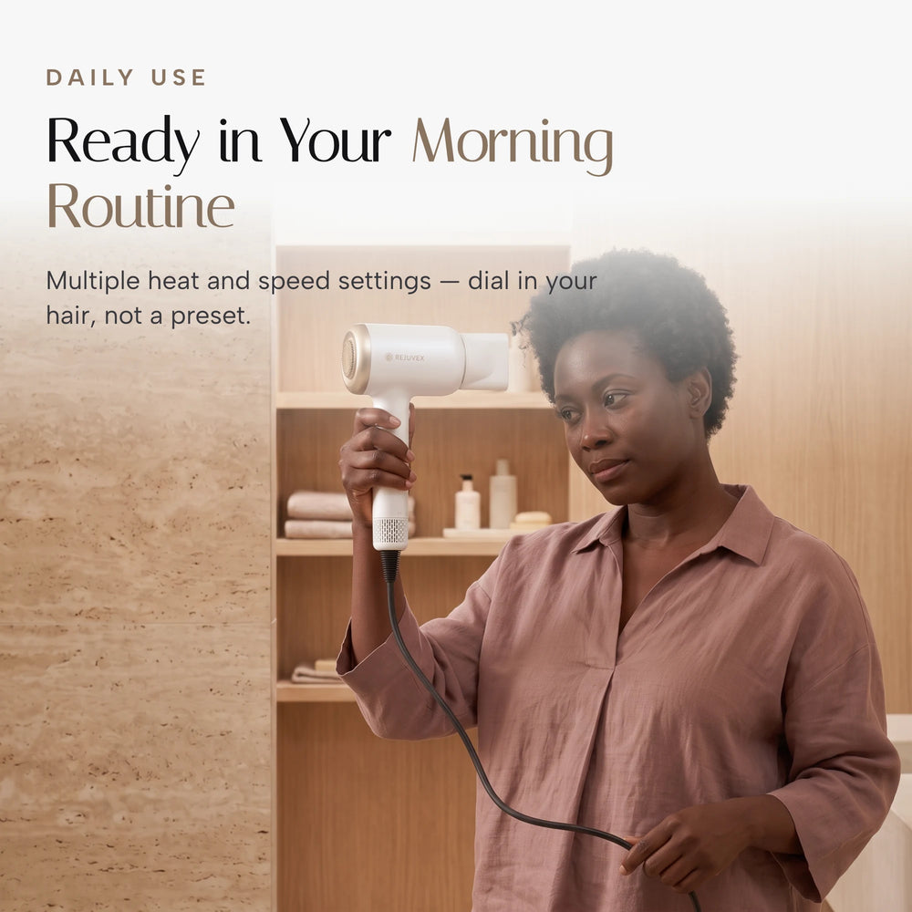 High Speed Hair Dryer — in-use