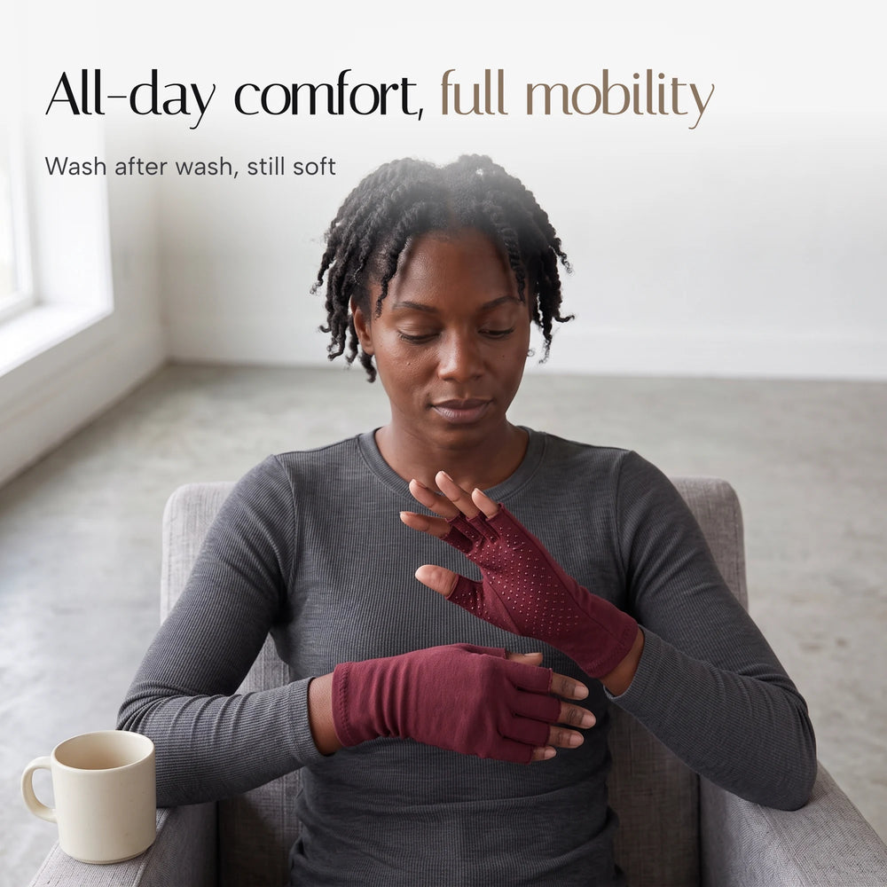 Compression Gloves — in-use