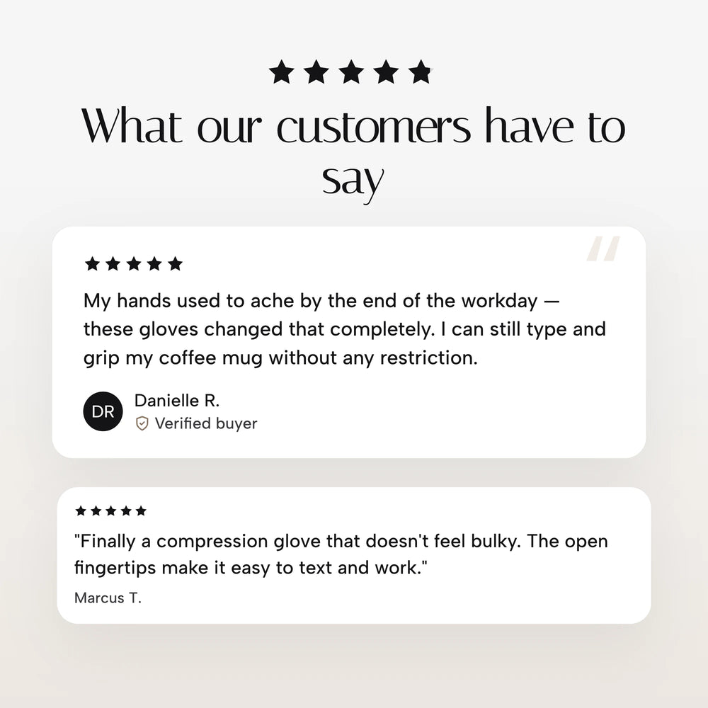 Compression Gloves — reviews