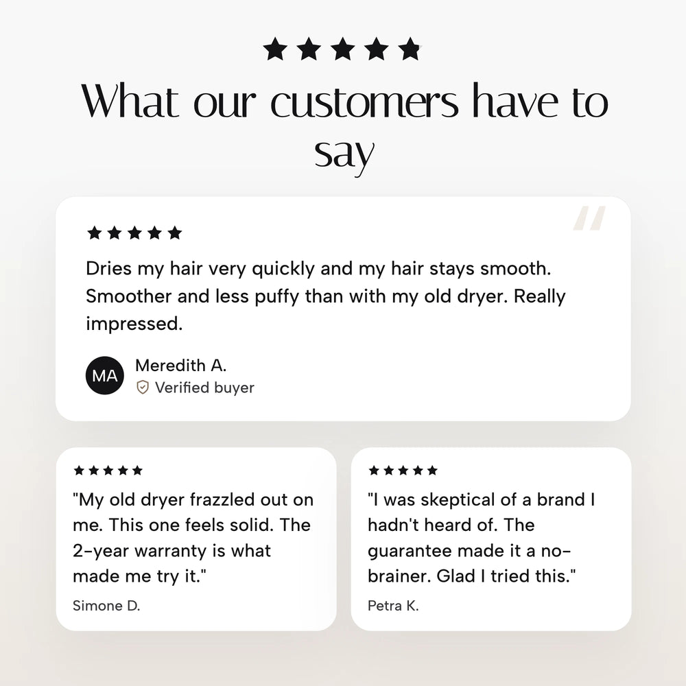 High Speed Hair Dryer — reviews