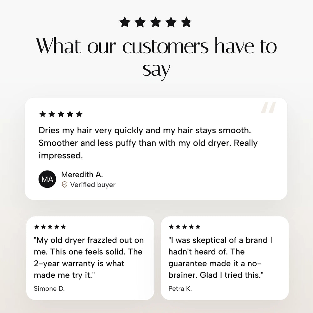 High Speed Hair Dryer — reviews